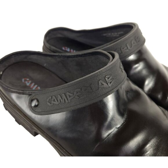 Camper Lab Traktori Leather Clogs Size 46 US 13 Mens Black CamperLab $315 - Picture 4 of 16